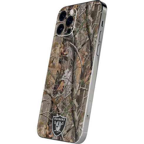 NFL Las Vegas Raiders Realtree AP Camo iPhone 12 Pro Skin
